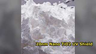 20nm Nano Dioxide Titanium UV Protection
