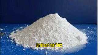 Rutile TiO2 για γυαλιστερή αδιαφάνεια μελανιού