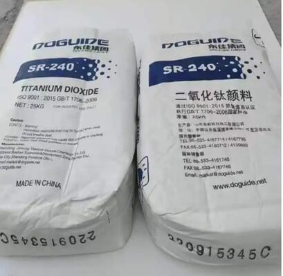 Dongjia SR-240 Ρουτίλιο Διοξείδιο Τιτανίου με Υψηλή Λευκότητα Εξαιρετική Διασπορά και Επικάλυψη Αλουμινίου για Masterbatch