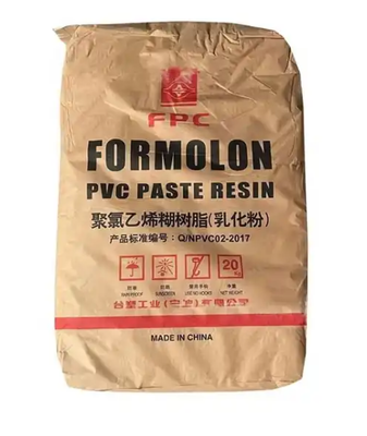 Φόρμοζα πλαστικών FORMOLON PR-450 PVC ζύμη πάστα με χαμηλή περιεκτικότητα σε πτητικές ουσίες ≤ 0,50%, διαχωριστική ρευστότητα ≥ 200g/100sec και τιμή K 65