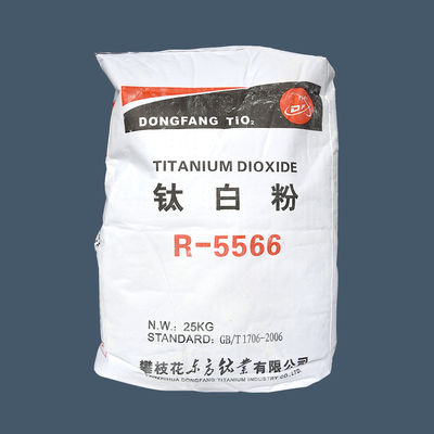 Rutile διοξείδιο TiO2, CAS Νο 13463-67-7 Dongfang ρ-5566 τιτανίου