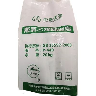 Zhongtai π-440 κόλλα CAS ρητίνης PVC γαλακτώματος Νο 9002-86-2