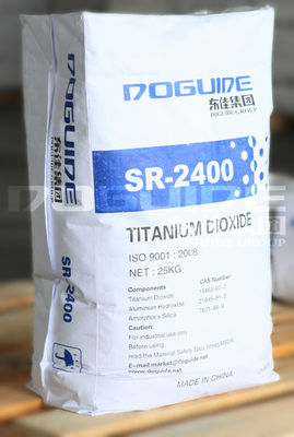 Rutile Tio2 SR-2400 Rutile διαδικασία CAS 13463-67-7 θειικού άλατος χρωστικών ουσιών διοξειδίου τιτανίου