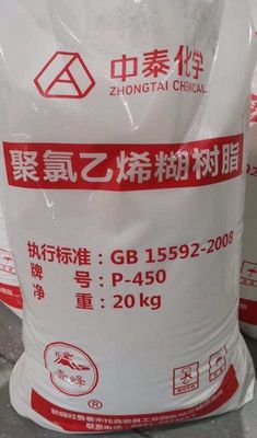 Zhongtai υψηλό - σκόνη ρητίνης P450 κολλών PVC κολλών χρωστικών ουσιών ρητίνης ποιοτικού PVC
