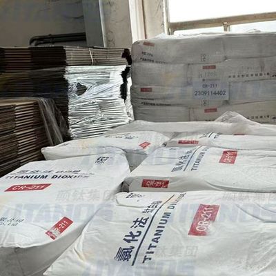 Υψηλής φωτεινότητας ρουτίλ διοξείδιο του τιτανίου CR-510 Masterbatch Profiles Coil Coatings