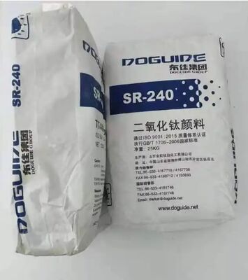 Masterbatch Χρησιμοποιώντας SR-240 υψηλής λευκότητας Tio2 Titanium Dioxide Rutile με καλή διασπορά και υψηλή πυκνότητα χύδης