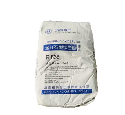 Bluestar Jinan Yuxing R868 Rutile Titanium Dioxide με υψηλή λευκότητα υψηλή αντοχή χρώσης και χαμηλή απορρόφηση πετρελαίου