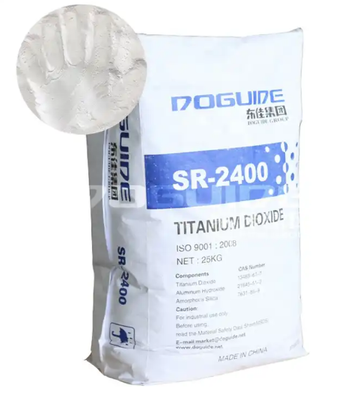 Doguide SR-2400 Διοξείδιο του τιτανίου ρουτιλίου με επικάλυψη πυριτίου-αλουμινίου με υψηλή λευκότητα και εξαιρετική υδροφοβική απόδοση