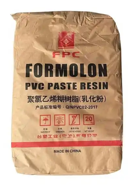 Φόρμοζα πλαστικών FORMOLON PR-450 PVC ζύμη πάστα με χαμηλή περιεκτικότητα σε πτητικές ουσίες ≤ 0,50%, διαχωριστική ρευστότητα ≥ 200g/100sec και τιμή K 65