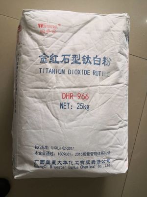 Rutile CAS 13463-67-7 διαδικασία dhr-966 θειικού άλατος διοξειδίου τιτανίου τύπων