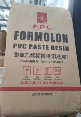 Ρητίνη P450 PVC κολλών βαθμού γαλακτώματος της Φορμόζας με την Κ-αξία 65