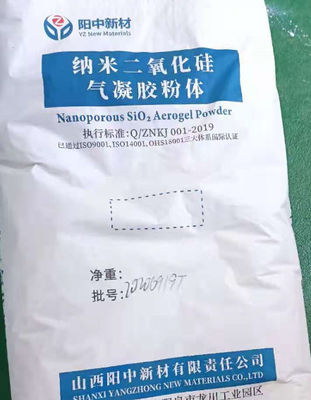 Υδροφοβικά μόρια CAS 7631-86-9 αεροτζέλ Nanoporous SiO2
