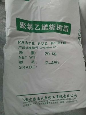 Junzheng π-450 ρητίνη CAS 9002-86-2 κολλών πολυβινυλικού χλωριδίου γαλακτώματος