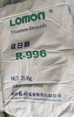 97% Rutile Tio2 διαδικασία Lomon θειικού άλατος ρ-996 25kg/Bag