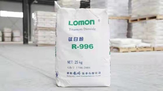 Lomon ρ-996 Νο 13463-67-7 σκόνη διοξειδίου CAS τιτανίου που ντύνει το βιομηχανικό βαθμό