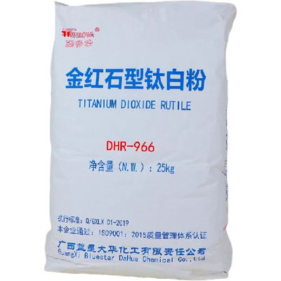 Tindowa dhr-966 Rutile άσπρη σκόνη διοξειδίου τιτανίου τύπων