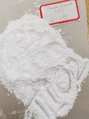 Βαθμός ρ-298 Rutile άσπρη χρωστική ουσία CAS 13463-67-7 βιομηχανίας διοξειδίου TiO2 τιτανίου