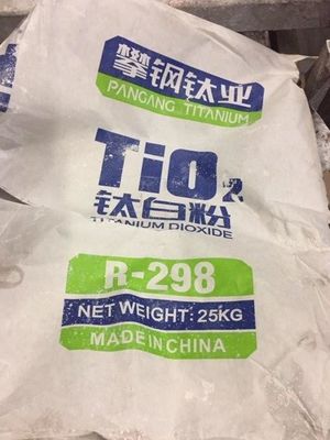 Rutile TIO2 R298 χρωστικών ουσιών διοξειδίου τιτανίου άσπρη άσπρη σκόνη θειικού άλατος