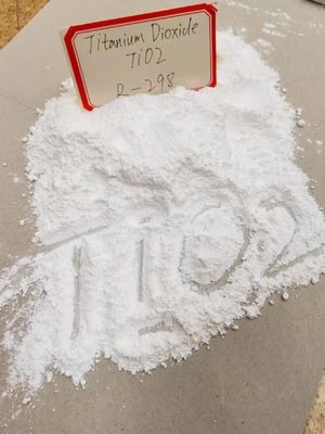 Rutile TIO2 R298 χρωστικών ουσιών διοξειδίου τιτανίου άσπρη άσπρη σκόνη θειικού άλατος
