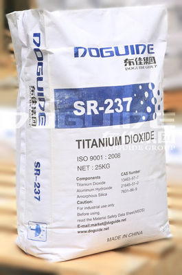 TiO2 Rutile διοξείδιο SR-237 τιτανίου για το μελάνι CAS βάσεων νερού Νο 13463-67-7