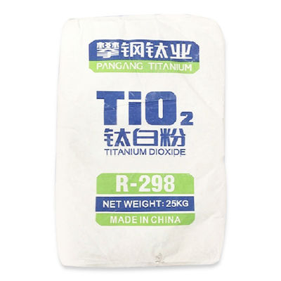 Ομάδα Pangang R-298 Rutile Titanium Dioxide με περιεκτικότητα σε TiO2 95,1% Εξαιρετική διασπορά και χαμηλή περιεκτικότητα σε πτητικά