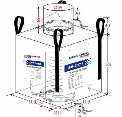 Rutile CAS γενική χρήση Doguide SR-2377 Νο 13463-67-7 TiO2 διοξειδίου τιτανίου