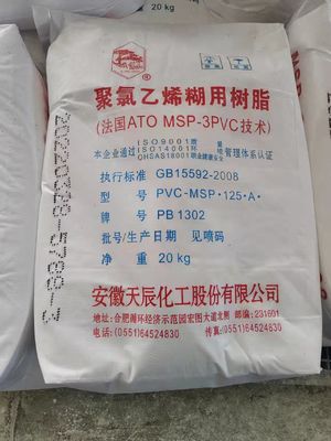 Ρητίνη Πάστας PVC Μικρο-ανάρτησης PB1302 με Μεσαίο Μοριακό Βάρος, Εξαιρετική Διαφάνεια και Σταθερή Απόδοση Αποθήκευσης