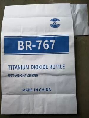 BR-767 Διοξείδιο του Τιτανίου Ρουτιλίου με Ανόργανη Επίστρωση Επιφάνειας Si/Al και Οργανική Επεξεργασία Επιφάνειας για Καθολικές Εφαρμογές