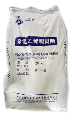 Junzheng P-440 ρητίνη PVC ποιότητας πάστες με τιμή K-75 χαμηλή πτητική περιεκτικότητα και μέσο βαθμό πολυμερισμού