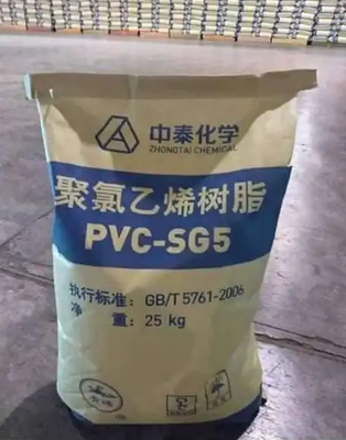 ΖΟΝΓΤΑΙ SG-5 ρητίνη PVC με τιμή K 67, χαμηλή υπολειμματική περιεκτικότητα σε χλωριούχο βινύλιο 1 mg/kg και υψηλή θερμική λευκότητα 85%